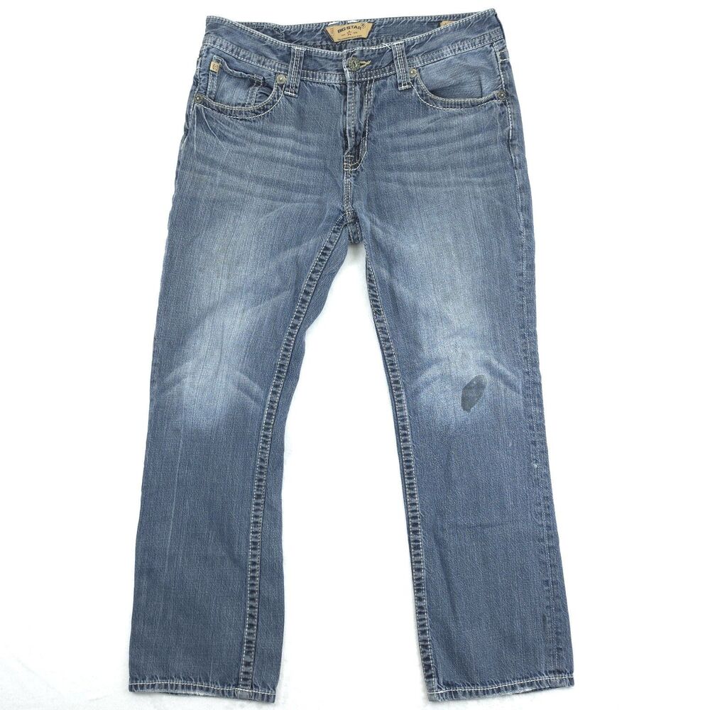 Big Star Union Straight Jeans Mens Size 36R (36x30)